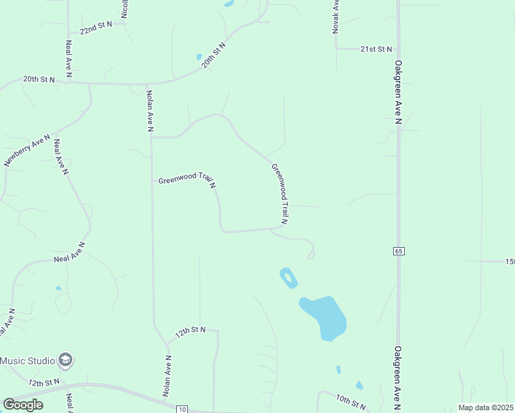 map of restaurants, bars, coffee shops, grocery stores, and more near 13655 Greenwood Trail North in Washington County
