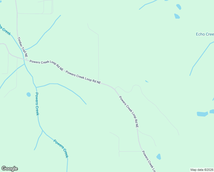 map of restaurants, bars, coffee shops, grocery stores, and more near 17635-17753 Powers Creek Loop Road Northeast in Silverton