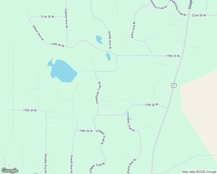 map of restaurants, bars, coffee shops, grocery stores, and more near 1685 Overlook Trail North in Washington County