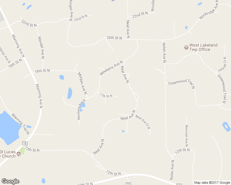 map of restaurants, bars, coffee shops, grocery stores, and more near 12880 17th Street North in Stillwater