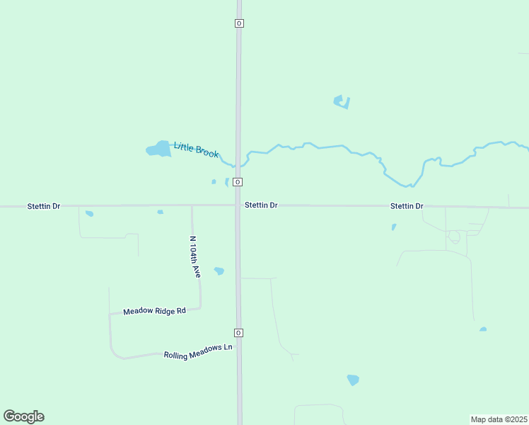 map of restaurants, bars, coffee shops, grocery stores, and more near 143251 Stettin Drive in Wausau