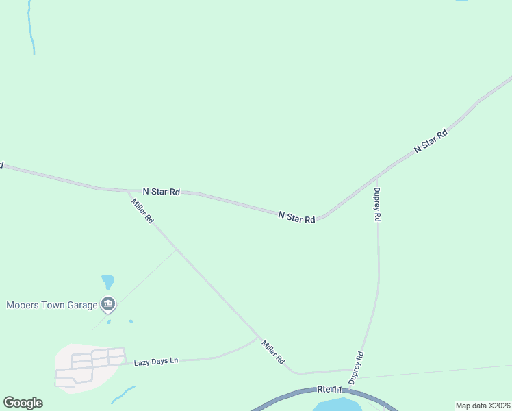 map of restaurants, bars, coffee shops, grocery stores, and more near 1340 North Star Road in Mooers