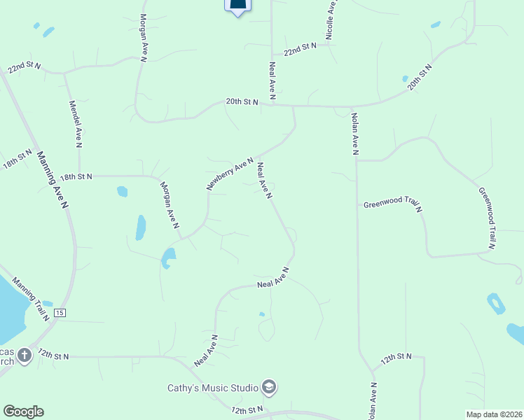 map of restaurants, bars, coffee shops, grocery stores, and more near 12880 17th Street North in Stillwater