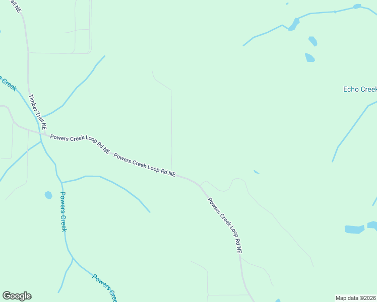 map of restaurants, bars, coffee shops, grocery stores, and more near 17753 Powers Creek Loop Road Northeast in Silverton