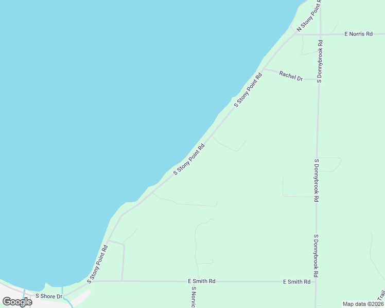 map of restaurants, bars, coffee shops, grocery stores, and more near 100-766 South Stony Point Road in Suttons Bay