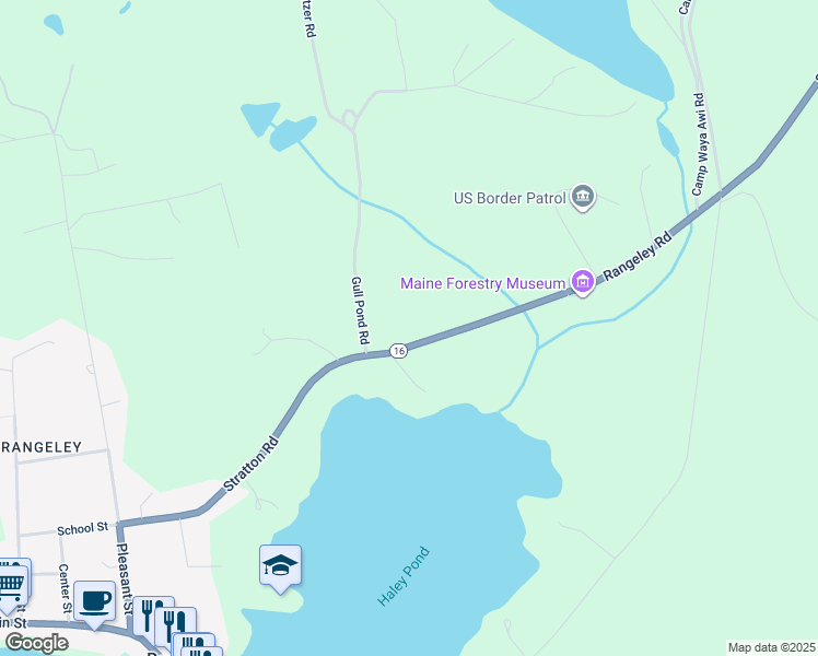 map of restaurants, bars, coffee shops, grocery stores, and more near 154 Stratton Road in Dallas Plantation