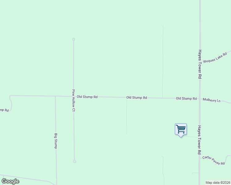 map of restaurants, bars, coffee shops, grocery stores, and more near 5604 Old Stump Road in Gaylord