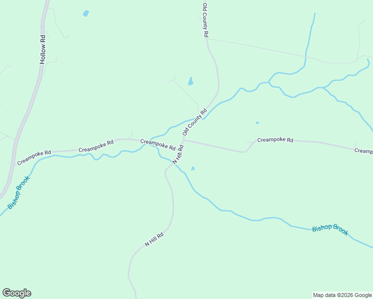 map of restaurants, bars, coffee shops, grocery stores, and more near 162 Creampoke Road in Stewartstown