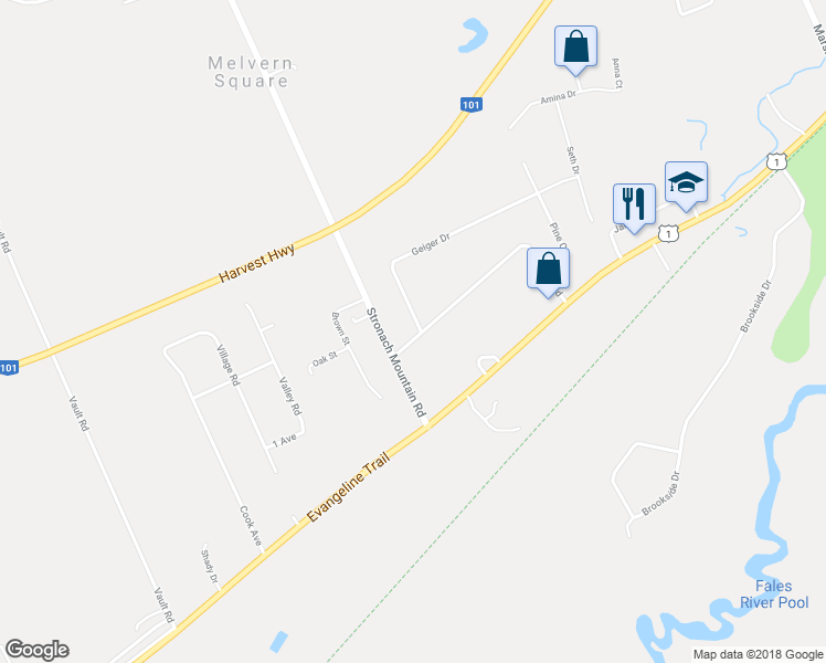 map of restaurants, bars, coffee shops, grocery stores, and more near 19 Aldred Road in Kingston