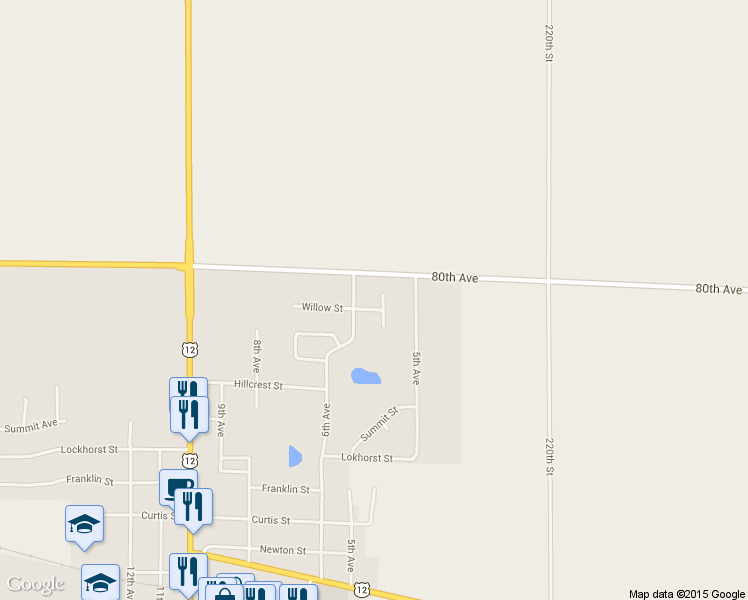 map of restaurants, bars, coffee shops, grocery stores, and more near 160 Willow Street in Baldwin