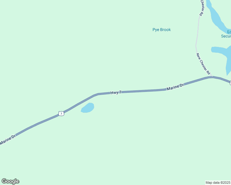 map of restaurants, bars, coffee shops, grocery stores, and more near Highway 7 in Ecum Secum