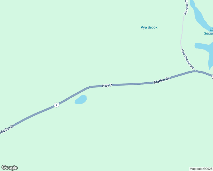 map of restaurants, bars, coffee shops, grocery stores, and more near Highway 7 in Ecum Secum