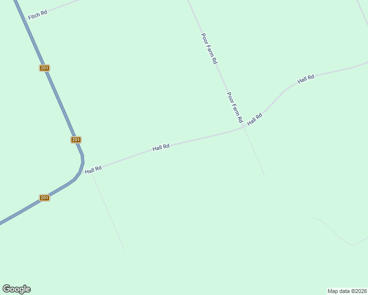 map of restaurants, bars, coffee shops, grocery stores, and more near 141 Hall Road in Kingston