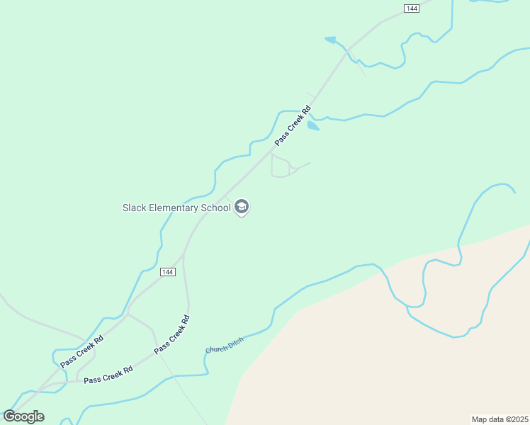 map of restaurants, bars, coffee shops, grocery stores, and more near 544 Pass Creek Road in Parkman