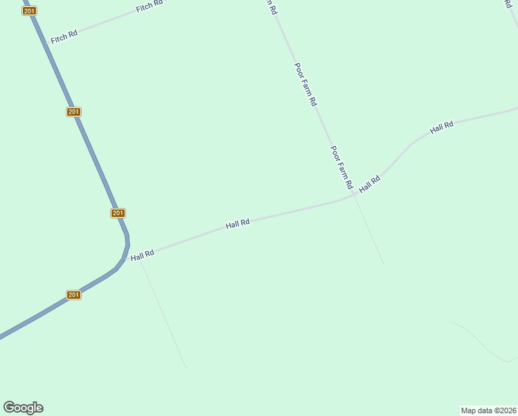 map of restaurants, bars, coffee shops, grocery stores, and more near 141 Hall Road in Kingston