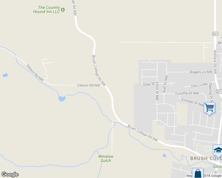 map of restaurants, bars, coffee shops, grocery stores, and more near 3015 Brush College Road Northwest in Salem