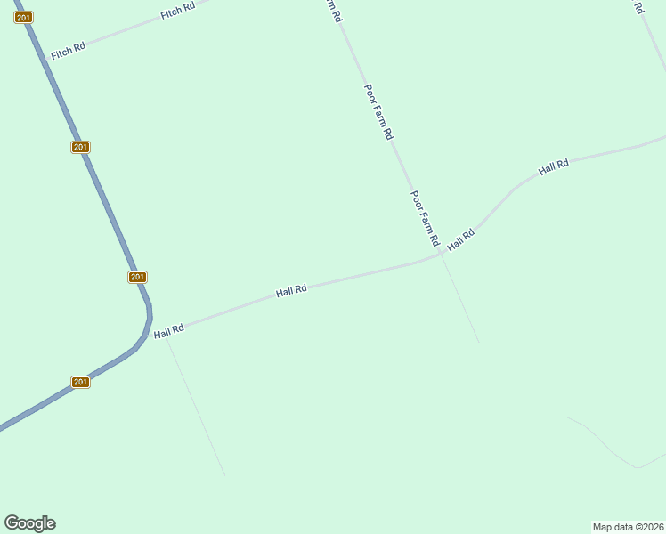 map of restaurants, bars, coffee shops, grocery stores, and more near 141 Hall Road in Kingston