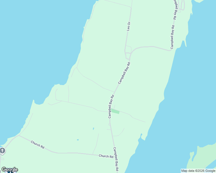 map of restaurants, bars, coffee shops, grocery stores, and more near 61 Campbell Bay Road in Swanton