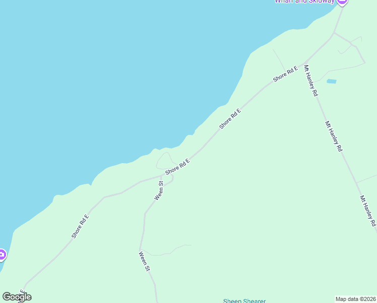 map of restaurants, bars, coffee shops, grocery stores, and more near 11591 Shore Road East in Middleton