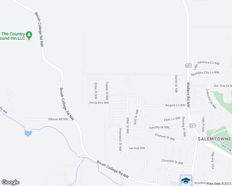 map of restaurants, bars, coffee shops, grocery stores, and more near 2667 Nautilus Avenue Northwest in Salem