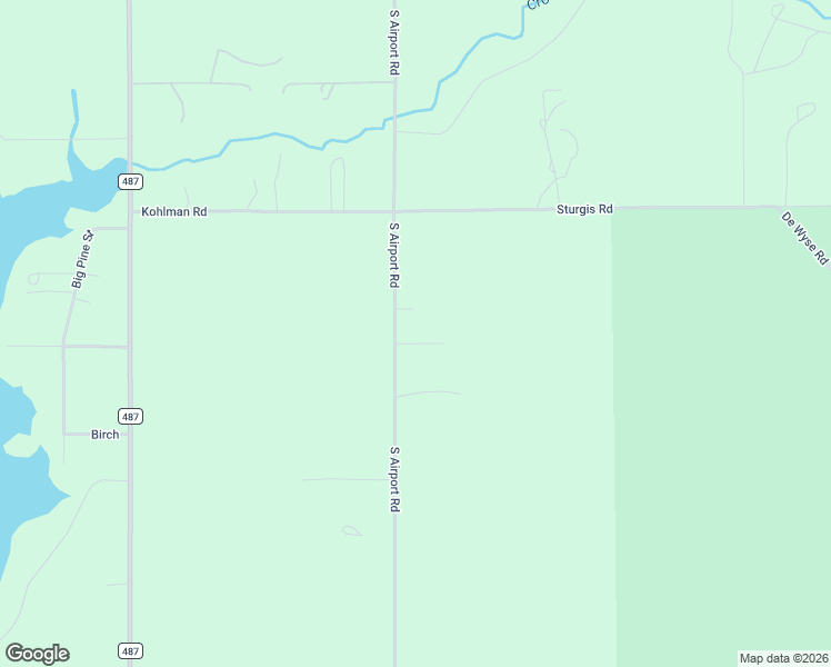 map of restaurants, bars, coffee shops, grocery stores, and more near 9557-9599 South Airport Road in Montmorency