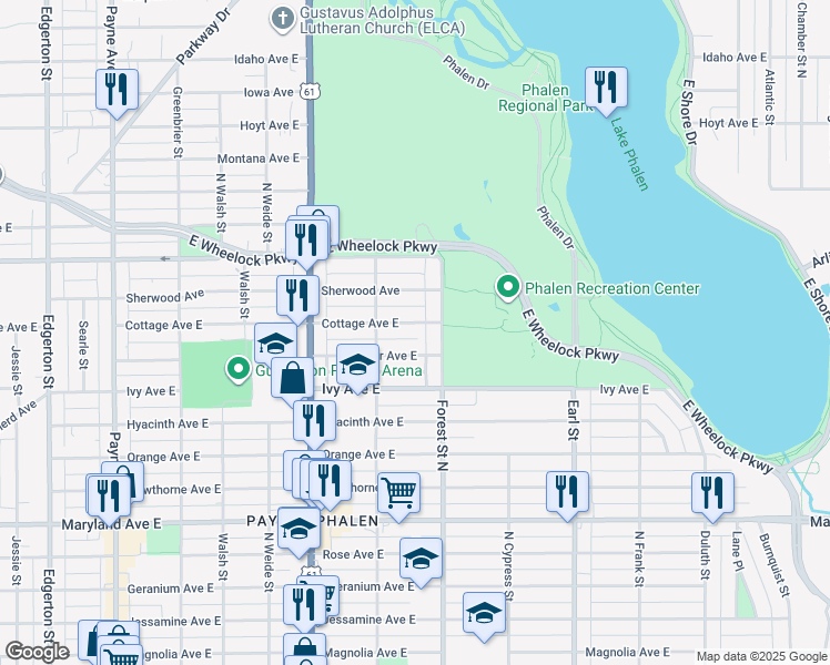 916 Cottage Avenue East, St. Paul MN Walk Score
