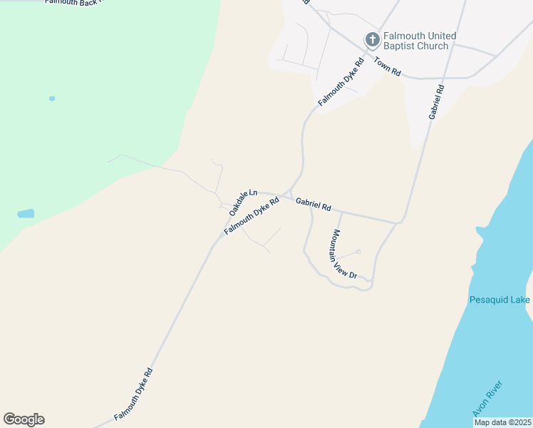 map of restaurants, bars, coffee shops, grocery stores, and more near 481 Falmouth Dyke Road in Falmouth