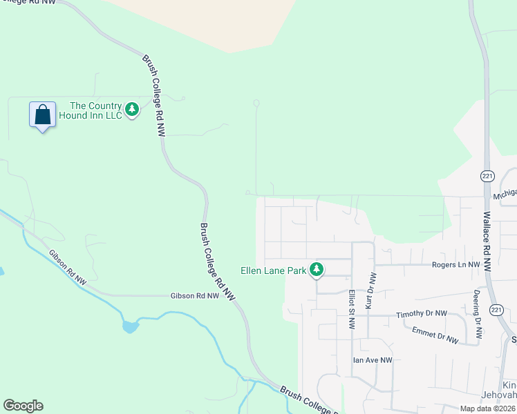map of restaurants, bars, coffee shops, grocery stores, and more near 2988 Christina Street Northwest in Salem