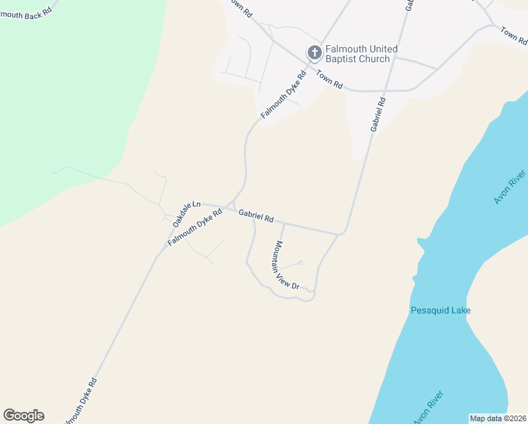 map of restaurants, bars, coffee shops, grocery stores, and more near 480 Gabriel Road in Falmouth