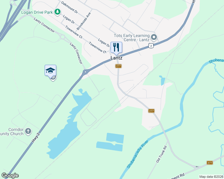 map of restaurants, bars, coffee shops, grocery stores, and more near in 