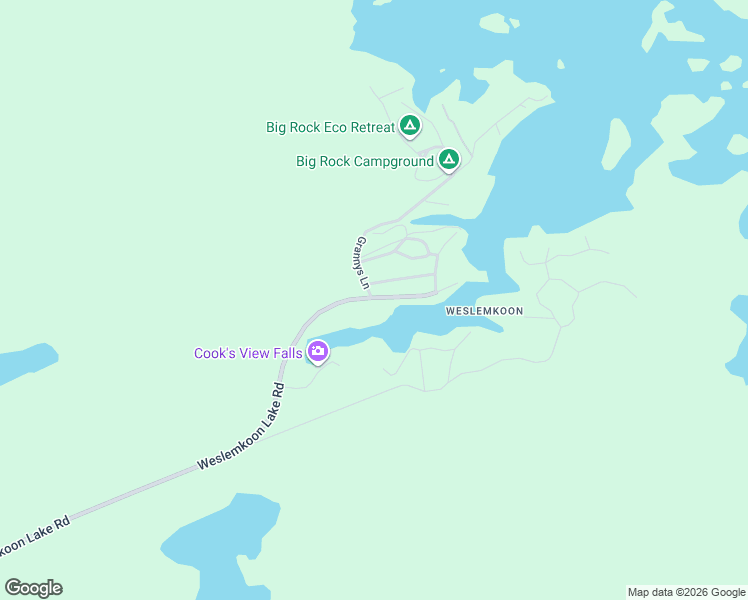 map of restaurants, bars, coffee shops, grocery stores, and more near 5700 Weslemkoon Lake Road in Addington Highlands