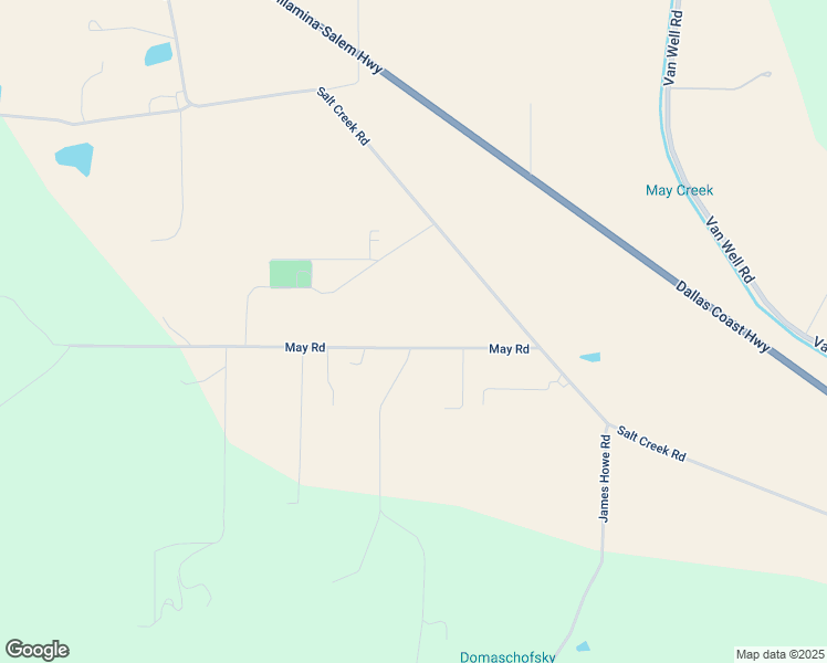 map of restaurants, bars, coffee shops, grocery stores, and more near 15365 May Road in Dallas