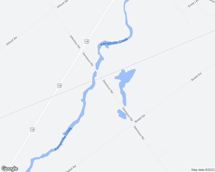 map of restaurants, bars, coffee shops, grocery stores, and more near 480 Dennison Road in Kemptville