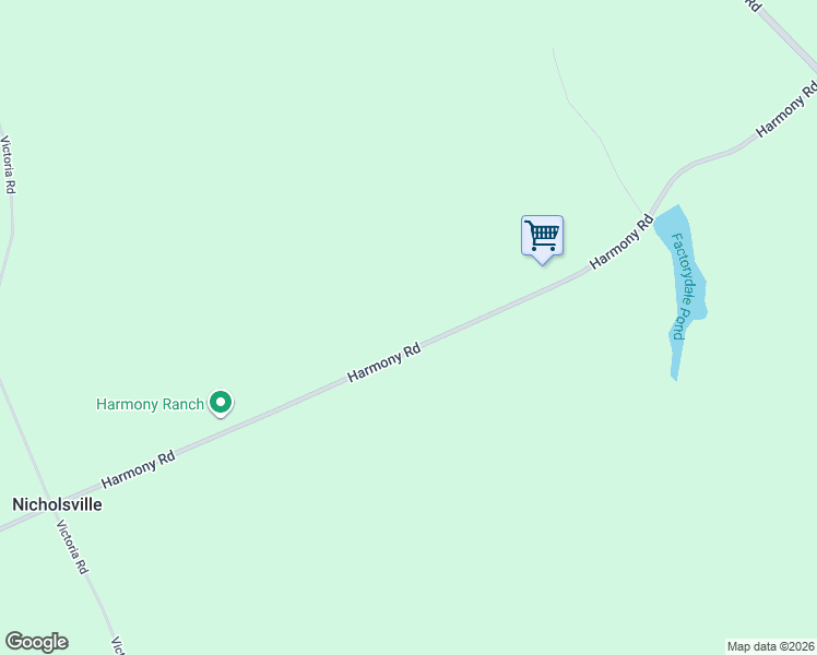 map of restaurants, bars, coffee shops, grocery stores, and more near 2345 Harmony Road in Aylesford