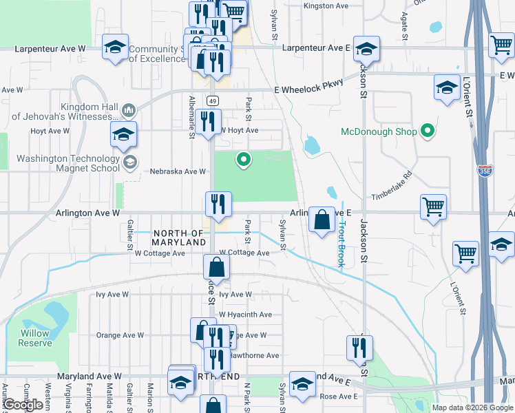 83 Arlington Avenue West, St. Paul MN Walk Score