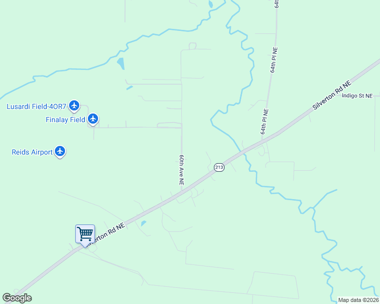 map of restaurants, bars, coffee shops, grocery stores, and more near 4220 60th Avenue Northeast in Salem