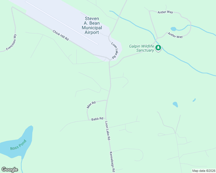 map of restaurants, bars, coffee shops, grocery stores, and more near 266 Loon Lake Road in Rangeley