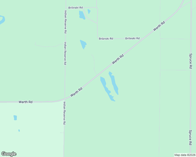 map of restaurants, bars, coffee shops, grocery stores, and more near 4752-4998 Werth Road in Alpena