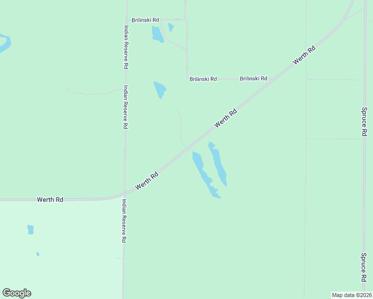 map of restaurants, bars, coffee shops, grocery stores, and more near 4752 Werth Road in Alpena