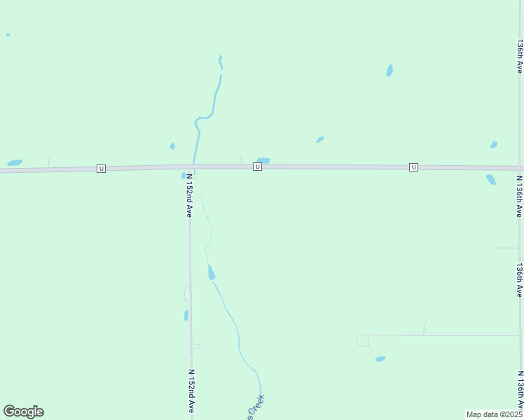 map of restaurants, bars, coffee shops, grocery stores, and more near 14813 County Road U in Marathon City