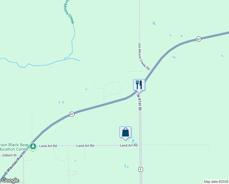 map of restaurants, bars, coffee shops, grocery stores, and more near 233735 Jay Street in Wausau