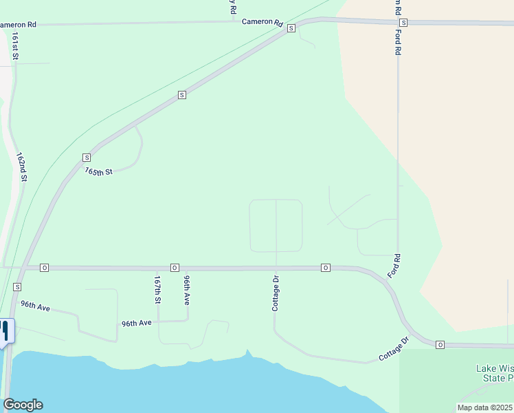 map of restaurants, bars, coffee shops, grocery stores, and more near 9862 171st Street in Chippewa Falls