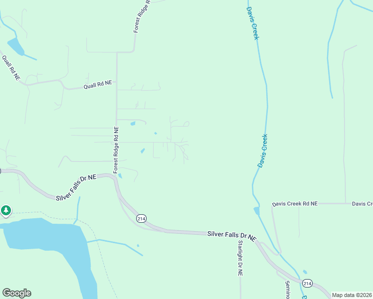 map of restaurants, bars, coffee shops, grocery stores, and more near 16056 Stormy Drive Northeast in Silverton