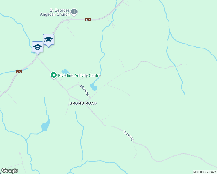 map of restaurants, bars, coffee shops, grocery stores, and more near 22 Jollimore Road in Dutch Settlement