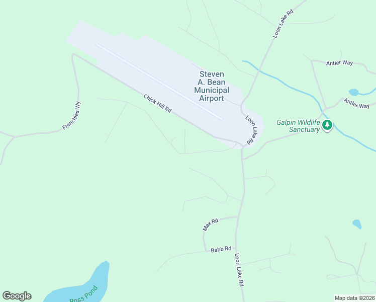 map of restaurants, bars, coffee shops, grocery stores, and more near Winter Road in Rangeley