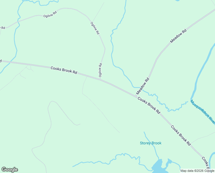 map of restaurants, bars, coffee shops, grocery stores, and more near 339 Cooks Brook Road in Middle Musquodoboit