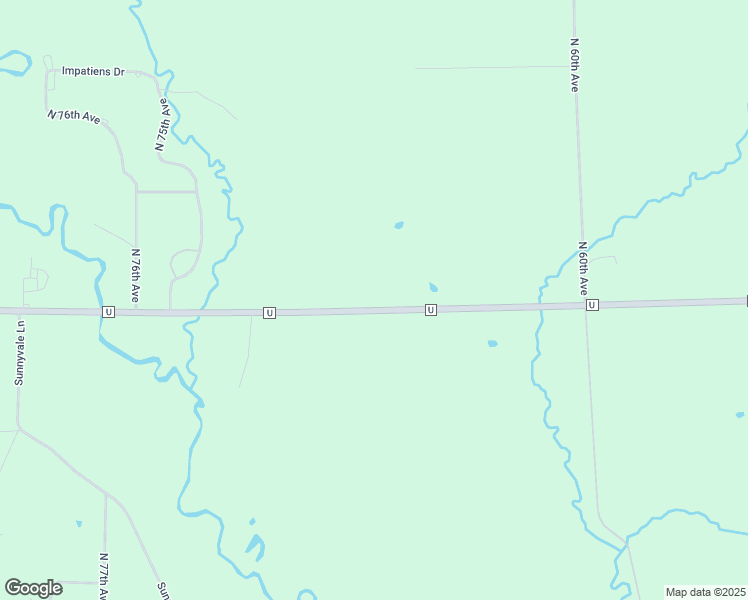 map of restaurants, bars, coffee shops, grocery stores, and more near 6700 County Road U in Wausau