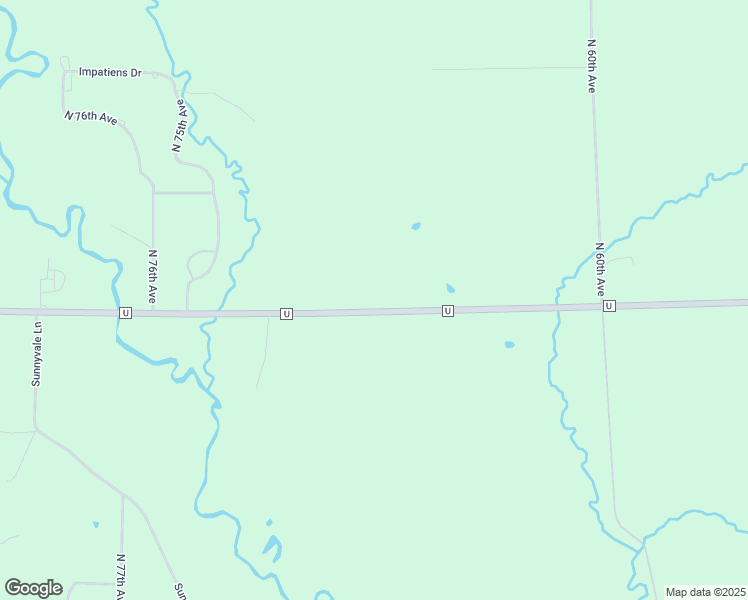 map of restaurants, bars, coffee shops, grocery stores, and more near 6700 County Road U in Wausau