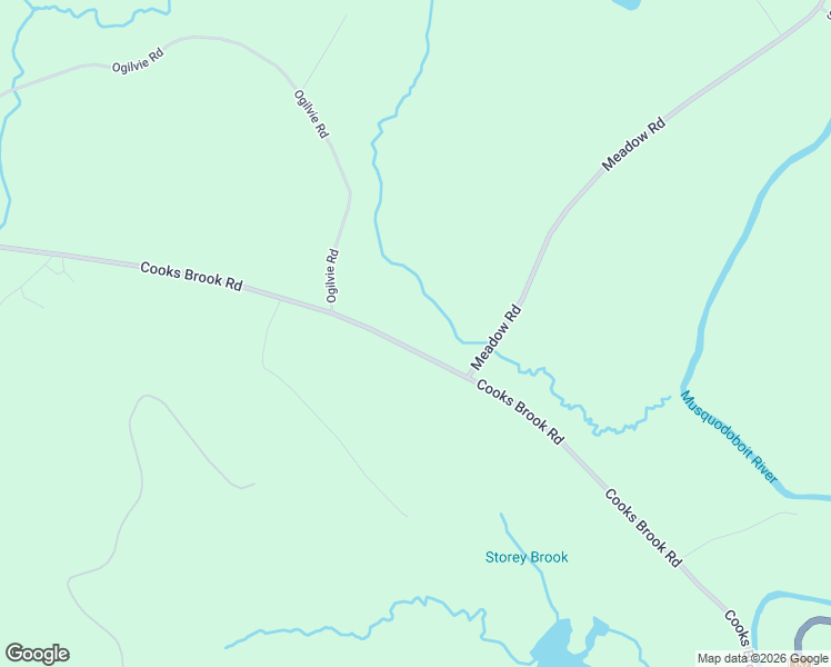 map of restaurants, bars, coffee shops, grocery stores, and more near 322 Cooks Brook Road in Middle Musquodoboit