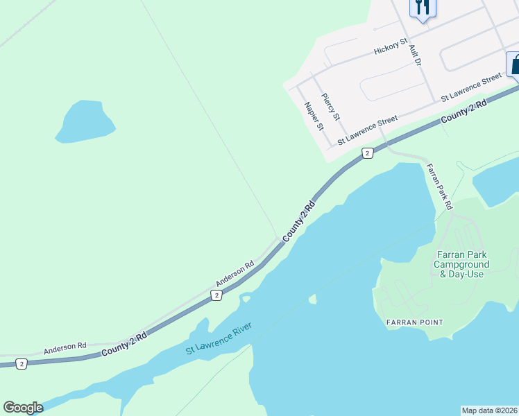 map of restaurants, bars, coffee shops, grocery stores, and more near 5403 Farrans Point Road in Ingleside